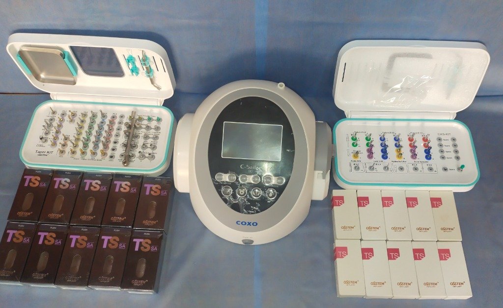 COXO Implant Motor & Premium Osstem Implants